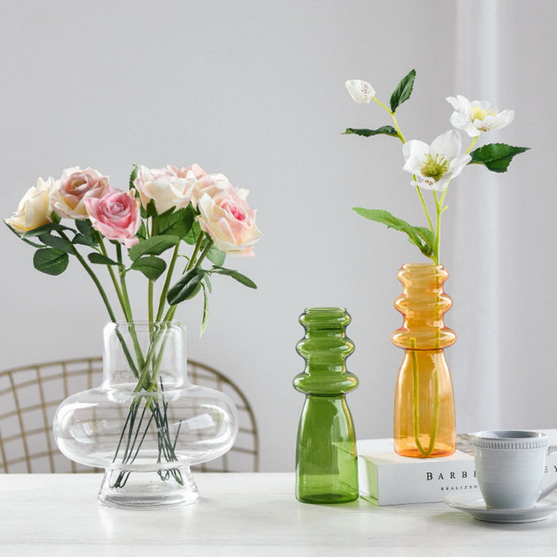 Candy Color Threaded Shaped Vase - Starhauz.com