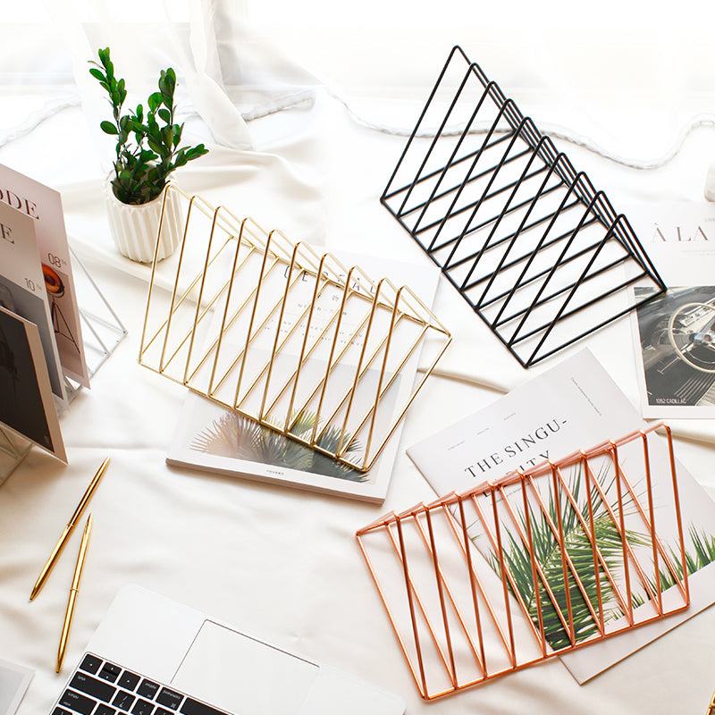 Triangle Book Organizer - Starhauz.com