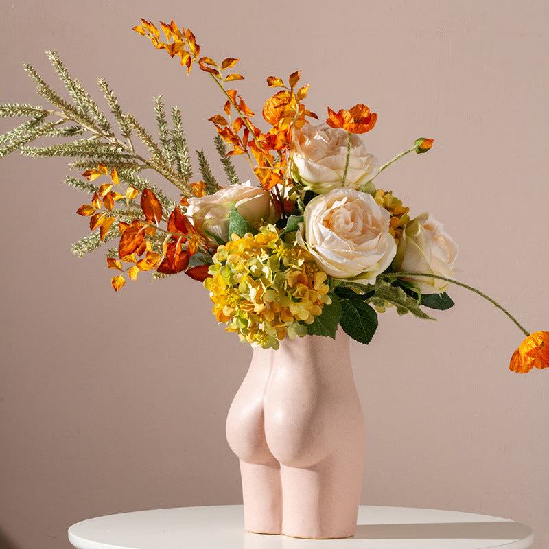 Feminine Body Chest Butt Ceramic Vase - Starhauz.com