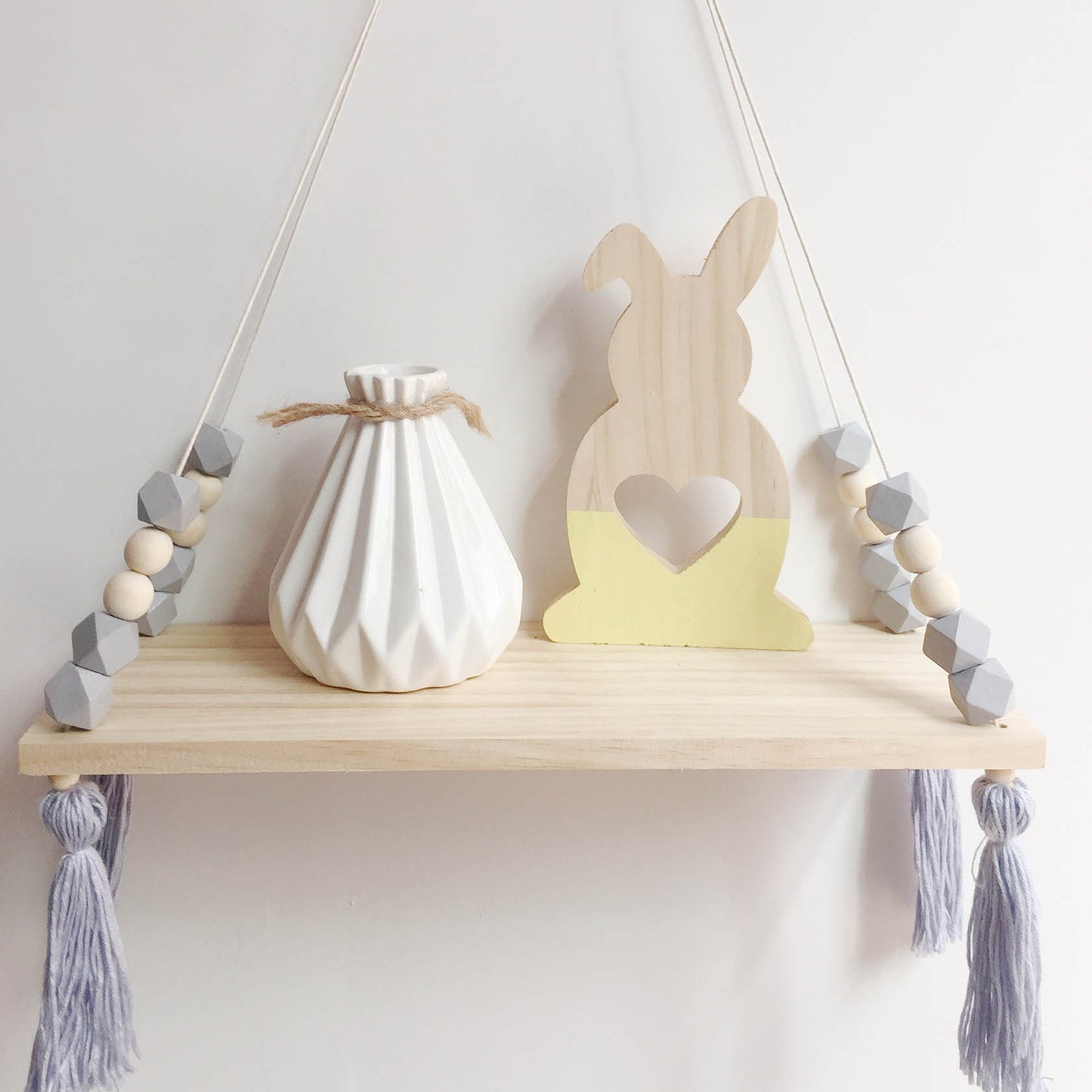 Colorful Beads Tassel Wall Shelf - Starhauz.com