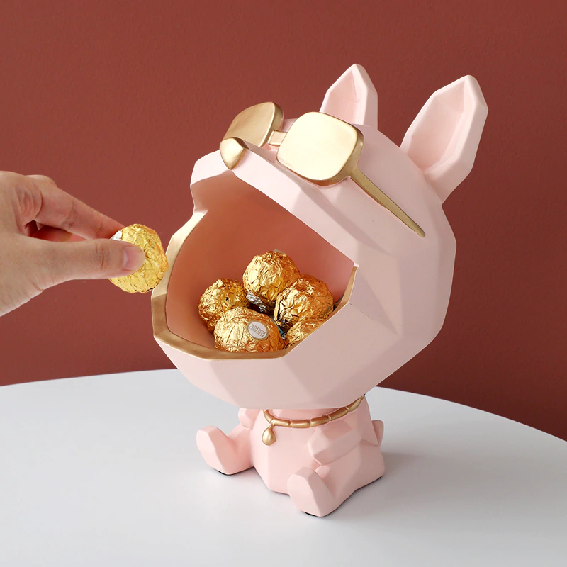 Swagy Dog Figurine Multifunction Storage Bin - Starhauz.com