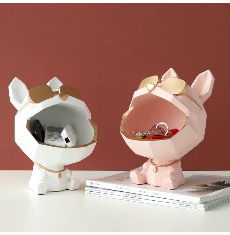 Swagy Dog Figurine Multifunction Storage Bin - Starhauz.com