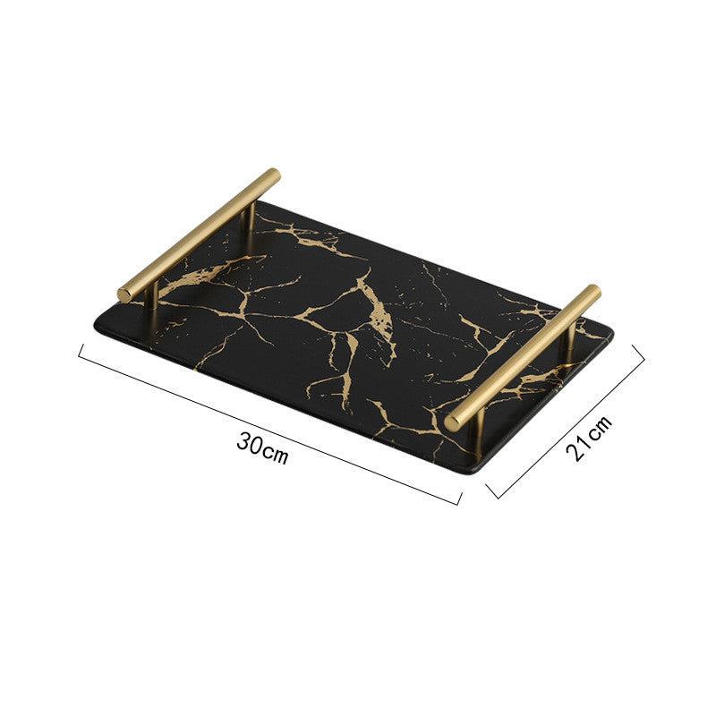 Marble Pattern Ceramic Tray - Starhauz.com