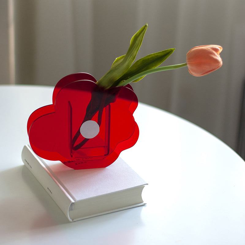 Flower Acrylic Vase - Starhauz.com