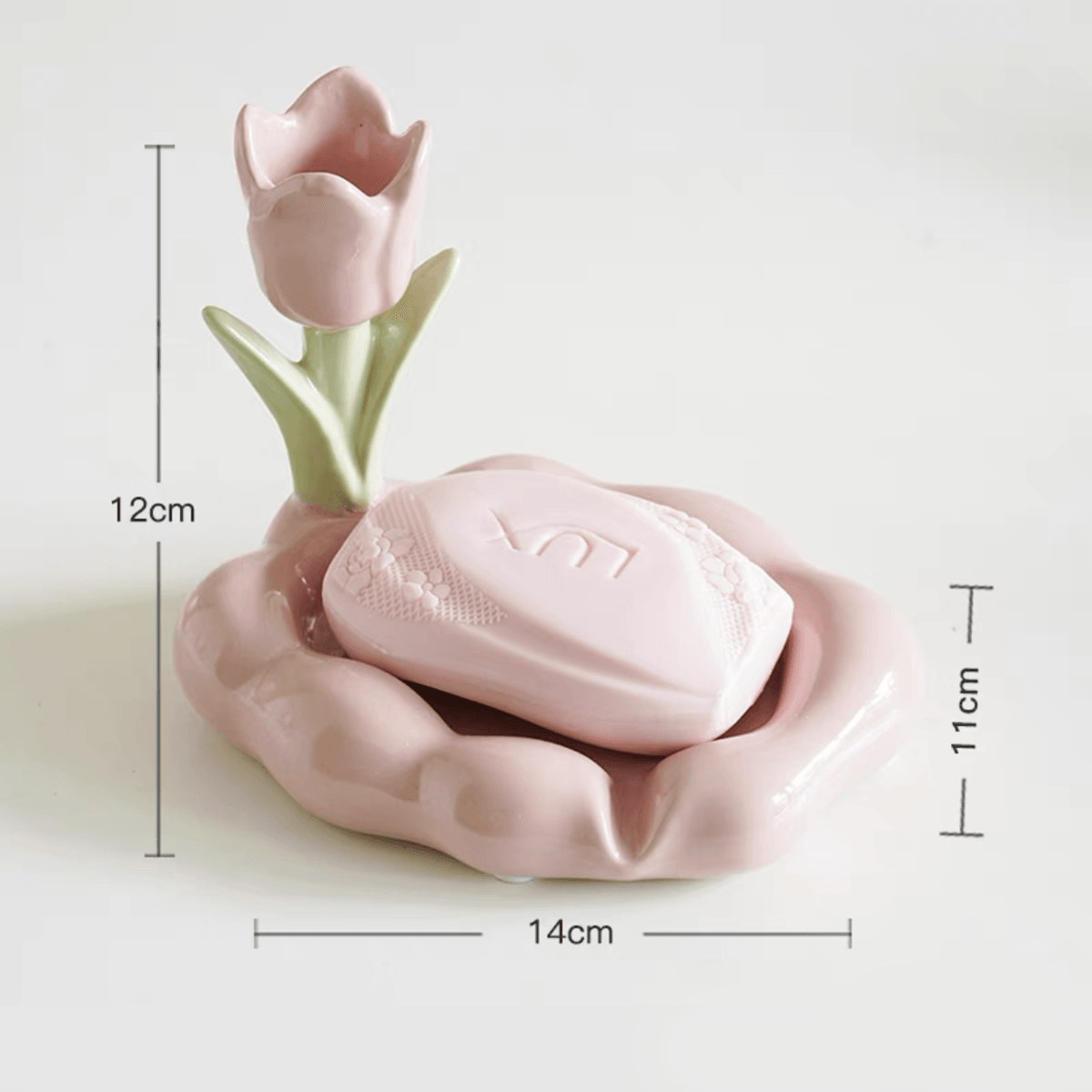 Spring Floral Soap Dish Bathroom Decor - Vanity