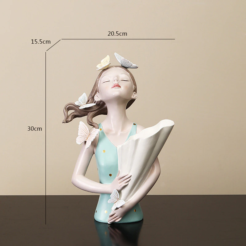 Butterfly Forest Girl Ornaments - Starhauz.com