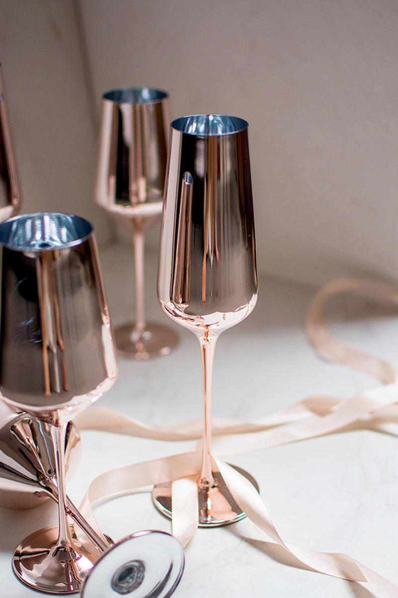 Rose Gold Goblet - Kitchen