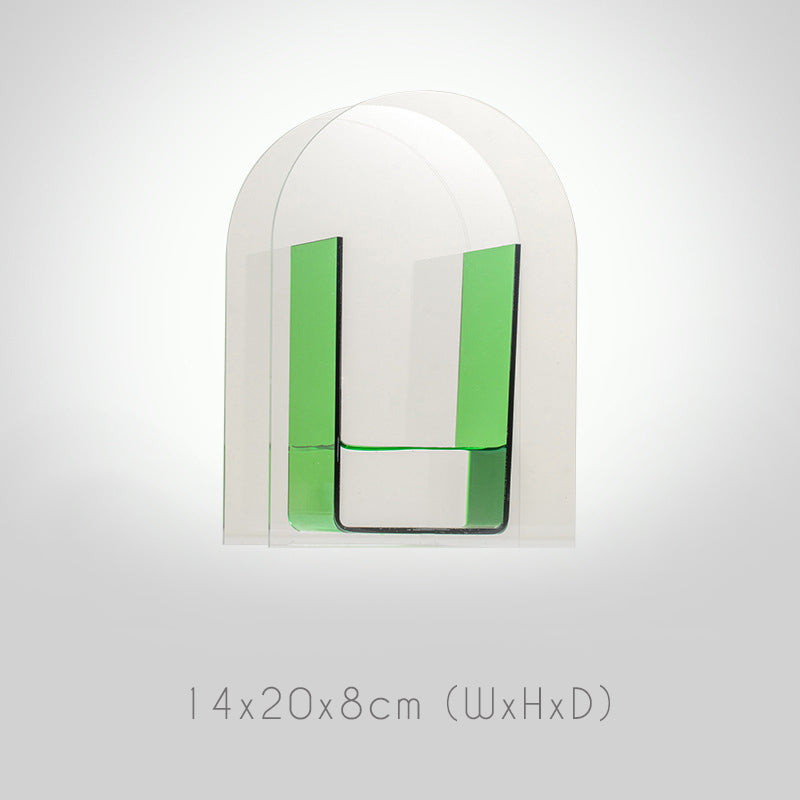 Colorful Acrylic Geometric Flower Vase - Starhauz.com
