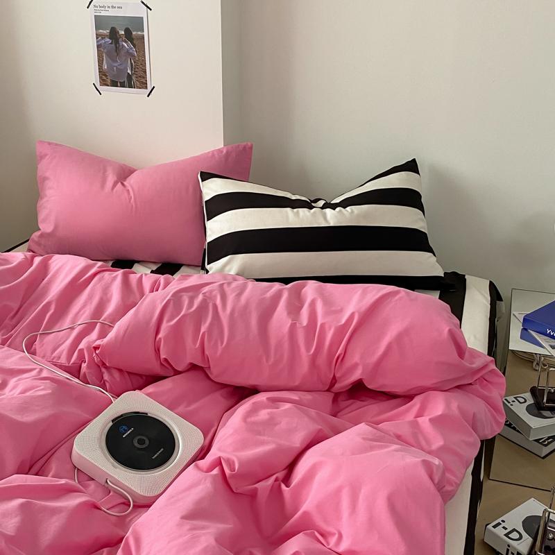 Aesthetic Pink Series Bedding Set - Bedding