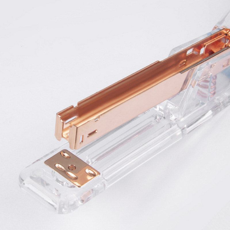 Transparent Rose Gold Stapler - Starhauz.com