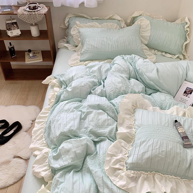 Princesscore Soft Ruffled Bedding Set - Bedding
