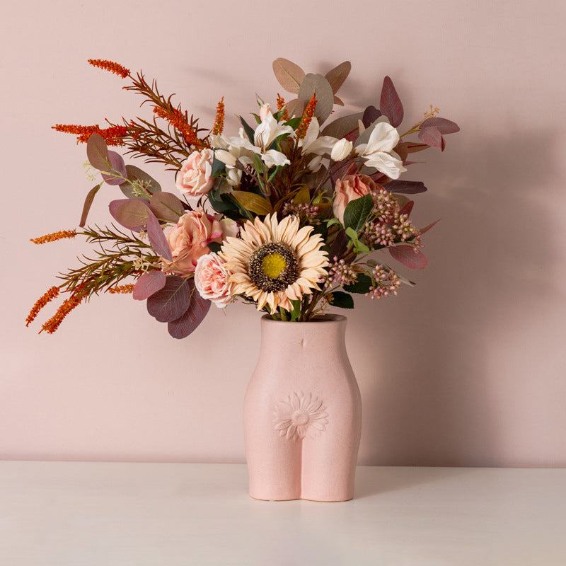 Feminine Body Chest Butt Ceramic Vase - Starhauz.com