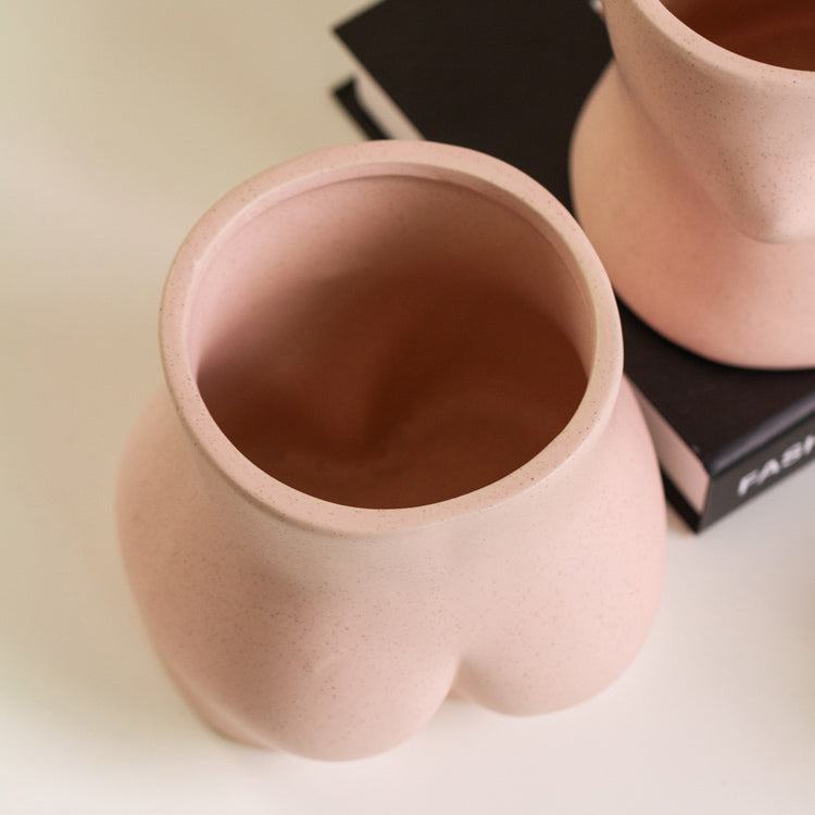 Feminine Body Chest Butt Ceramic Vase - Starhauz.com