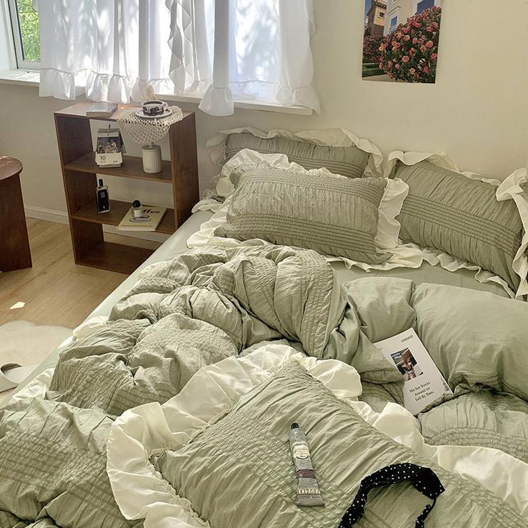 Princesscore Soft Ruffled Bedding Set - Bedding