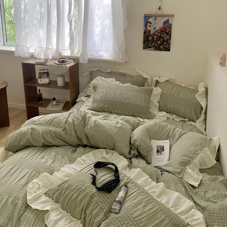 Princesscore Soft Ruffled Bedding Set - Bedding