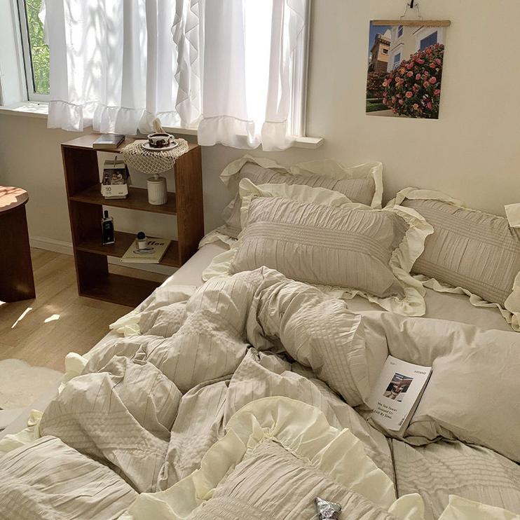 Princesscore Soft Ruffled Bedding Set - Bedding