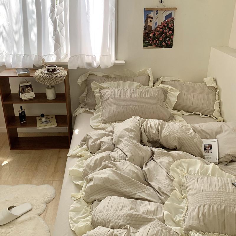 Princesscore Soft Ruffled Bedding Set - Bedding