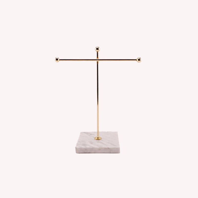 Golden Marble Jewelry Display Stand - Starhauz.com