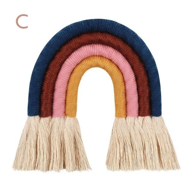 Macramé Rainbow Wall Hanging Décor - Starhauz.com
