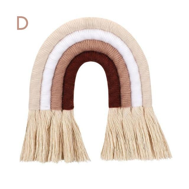 Macramé Rainbow Wall Hanging Décor - Starhauz.com