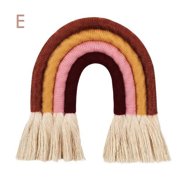 Macramé Rainbow Wall Hanging Décor - Starhauz.com