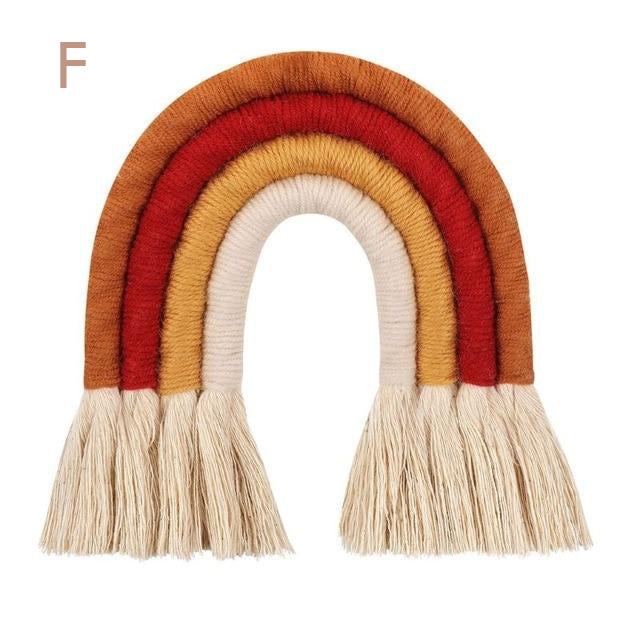 Macramé Rainbow Wall Hanging Décor - Starhauz.com
