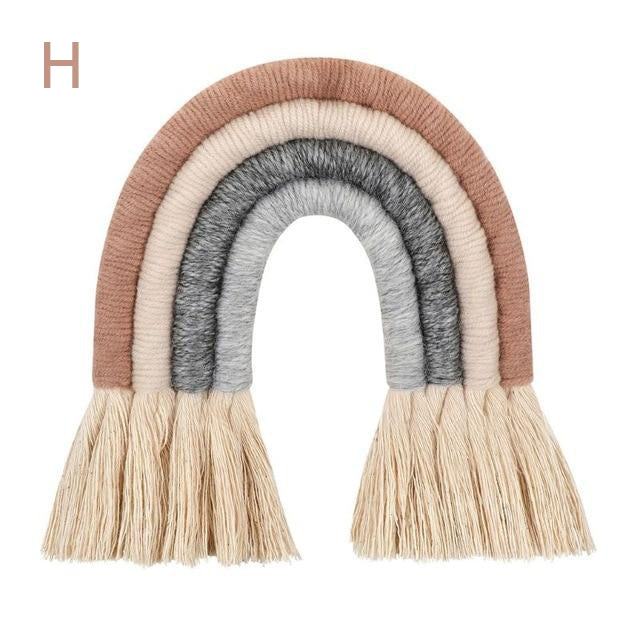 Macramé Rainbow Wall Hanging Décor - Starhauz.com