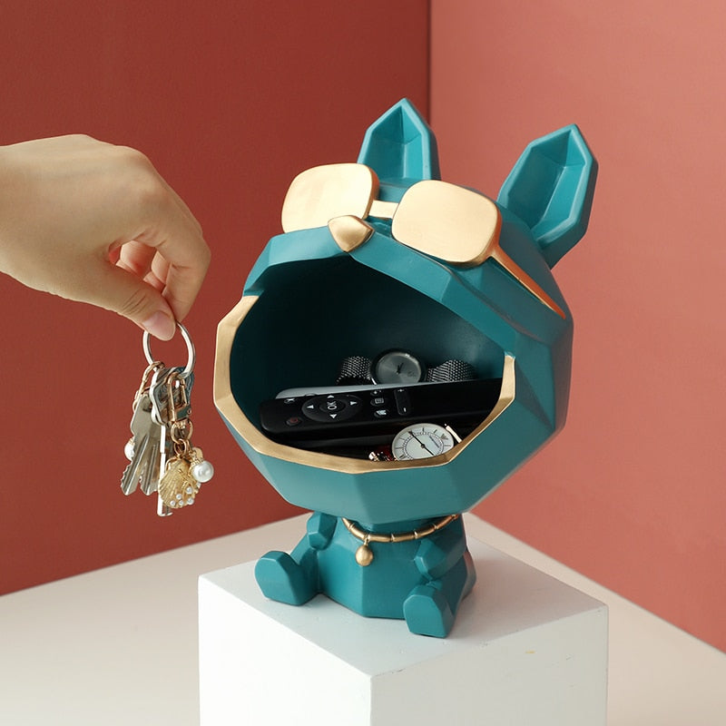 Swagy Dog Figurine Multifunction Storage Bin - Starhauz.com