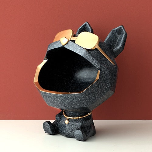 Swagy Dog Figurine Multifunction Storage Bin - Starhauz.com