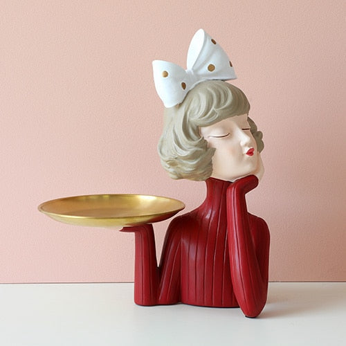 Mischievous Girl Sculpture Ornaments - Starhauz.com