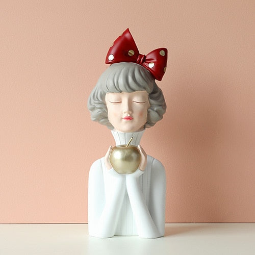 Mischievous Girl Sculpture Ornaments - Starhauz.com