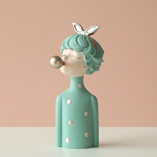 Mischievous Girl Sculpture Ornaments - Starhauz.com
