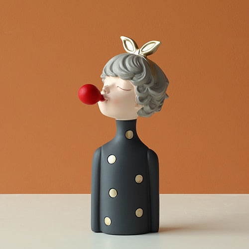 Mischievous Girl Sculpture Ornaments - Starhauz.com