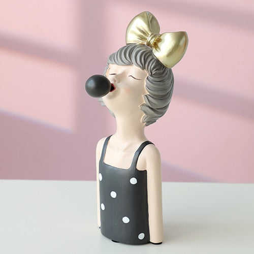 Mischievous Girl Sculpture Ornaments - Starhauz.com