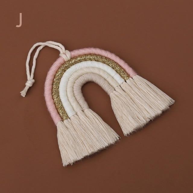 Macramé Rainbow Wall Hanging Décor - Starhauz.com