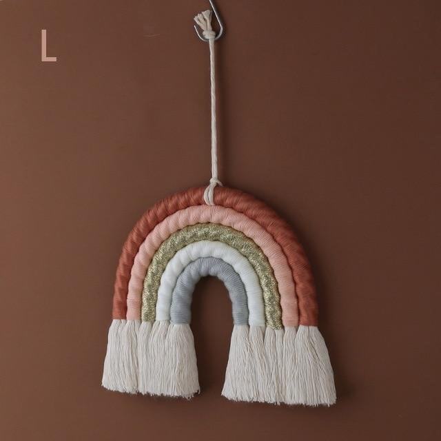 Macramé Rainbow Wall Hanging Décor - Starhauz.com