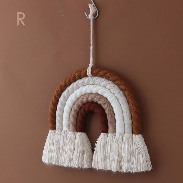 Macramé Rainbow Wall Hanging Décor - Starhauz.com