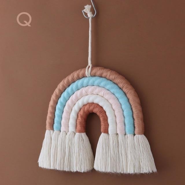 Macramé Rainbow Wall Hanging Décor - Starhauz.com