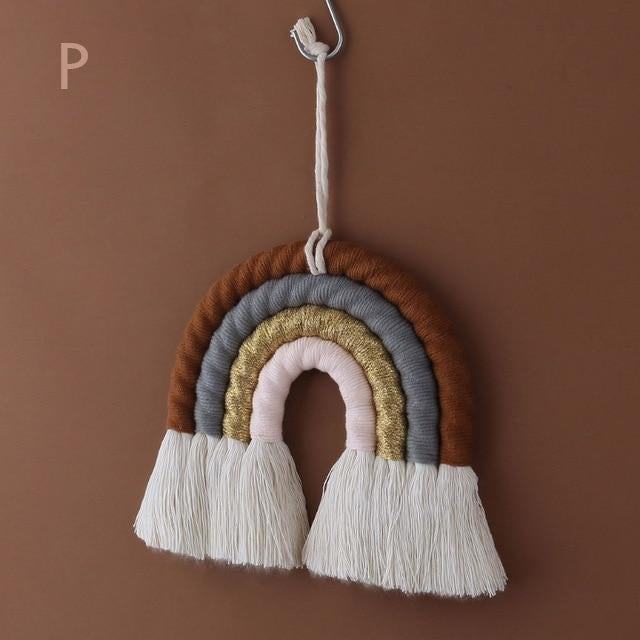 Macramé Rainbow Wall Hanging Décor - Starhauz.com