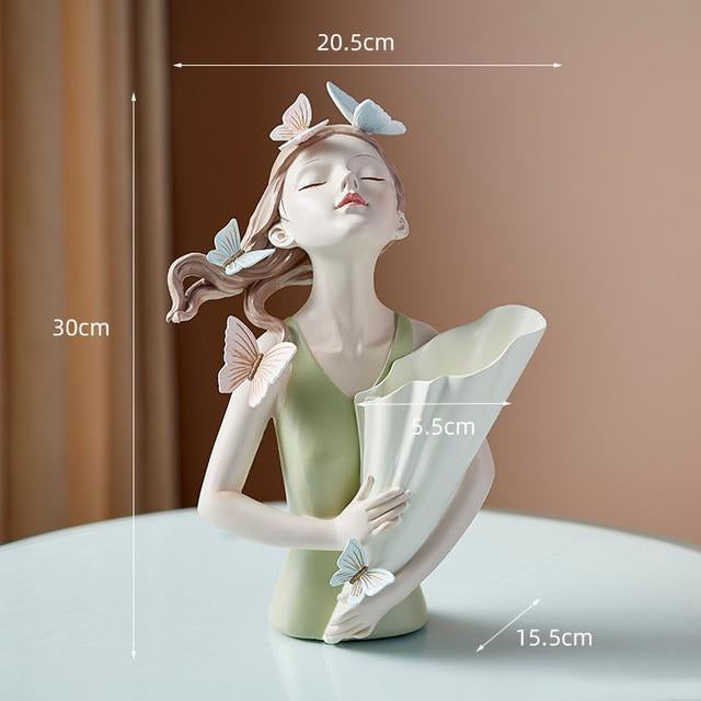 Butterfly Forest Girl Ornaments - Starhauz.com