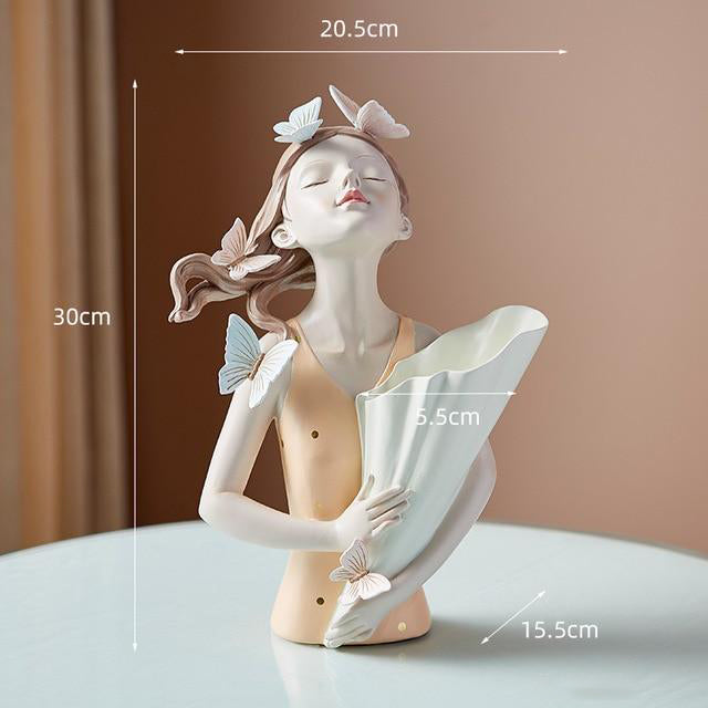 Butterfly Forest Girl Ornaments - Starhauz.com