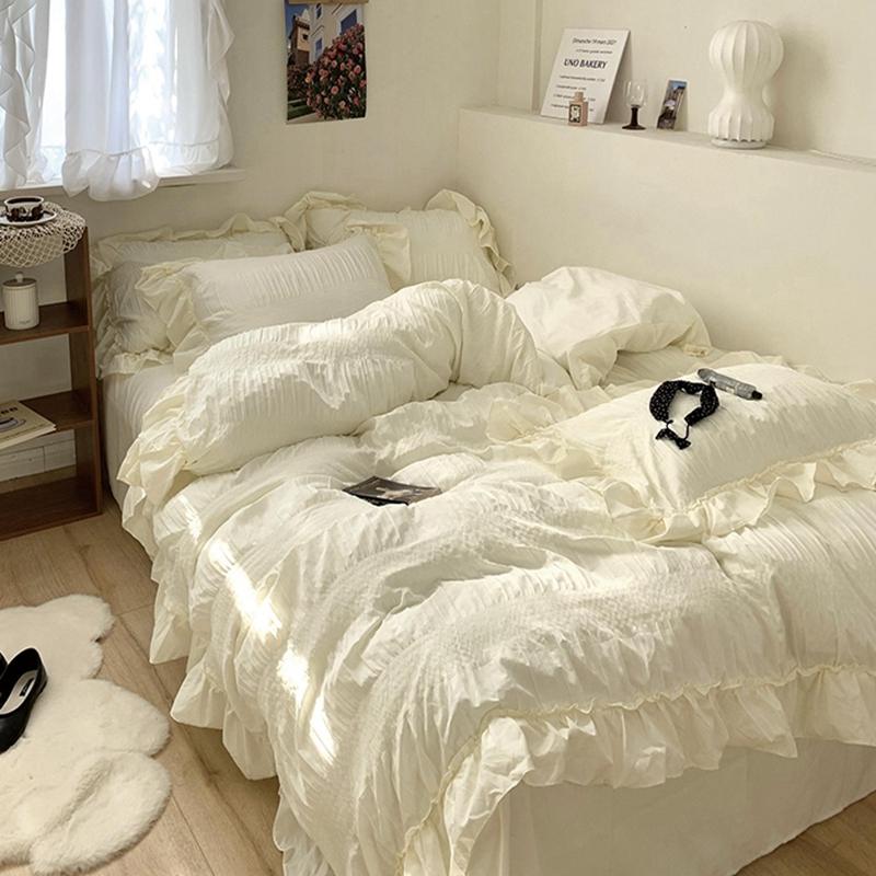 Princesscore Soft Ruffled Bedding Set - Bedding