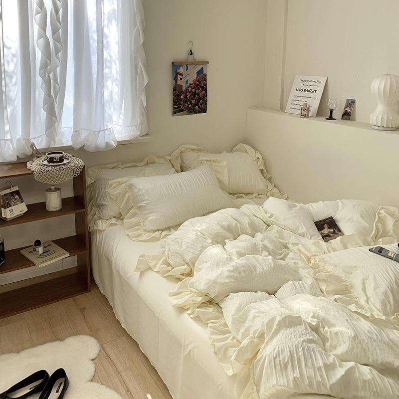 Princesscore Soft Ruffled Bedding Set - Bedding