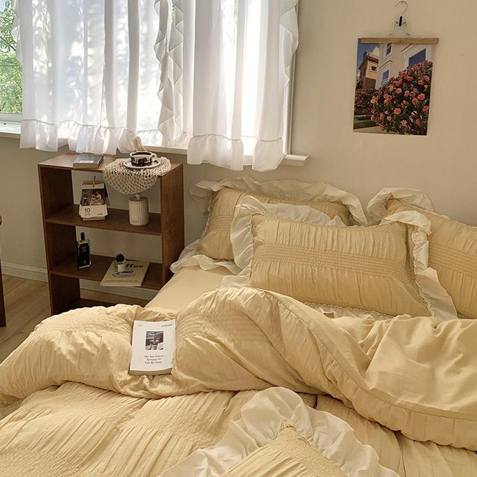 Princesscore Soft Ruffled Bedding Set - Bedding