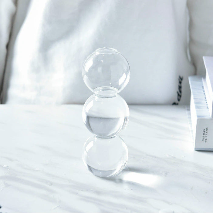 Retro Glass Spherical Colorful Vase - Starhauz.com
