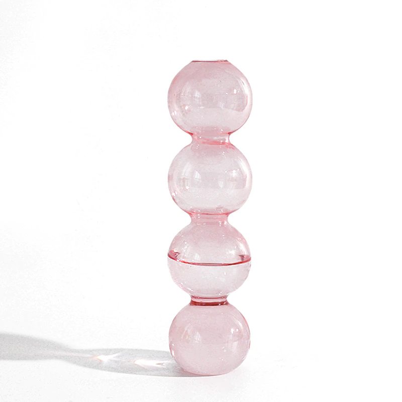 Retro Glass Spherical Colorful Vase - Starhauz.com