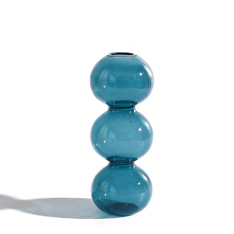 Retro Glass Spherical Colorful Vase - Starhauz.com