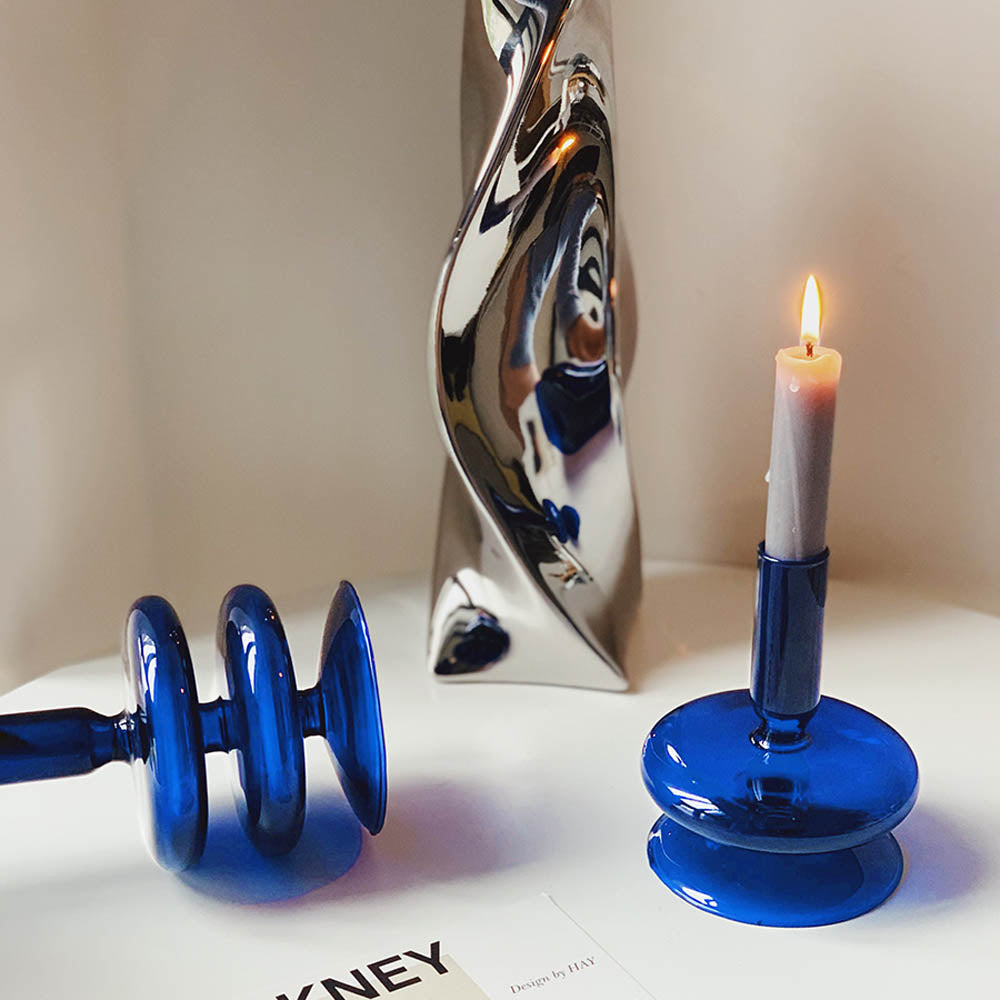 Danish Pastel Taper Candle Holder - Starhauz.com