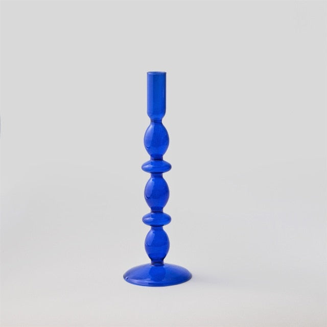 Danish Pastel Colorful Layered Candle Stick - Starhauz.com