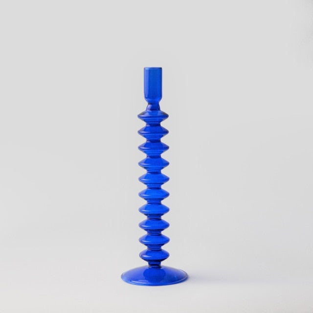 Danish Pastel Colorful Layered Candle Stick - Starhauz.com